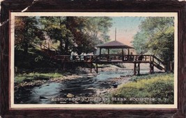 Rustic Bridge Corbetts Glenn Rochester New York NY Postcard D38 - $2.99