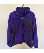 Columbia Size XL Women’s Full Zip Up Fleece Jacket Purple - $463.81 MXN