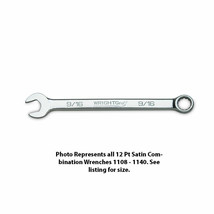 Wrightgrip Alloy Steel Combination Wrench, 12 Point Satin 7/8&quot; - $52.99