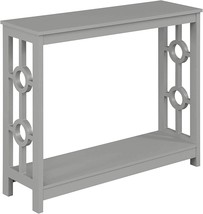 Gray Convenience Concepts Ring Console Table - $116.94