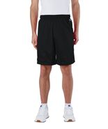 Champion Men&#39;s Polyester Mesh 9&quot; Athletic Shorts Black Pack of 2 Size M - $445.67 MXN