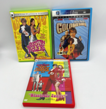 Austin Powers Trilogy DVD Lot of 3 Man of Mystery Spy Who Shagged Me Goldmember - £7.42 GBP