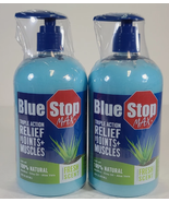 (2 Bottles) Blue Stop Max Muscle &amp; Joint Relief Gel: Fast-Acting Sore Mu... - $54.72 CAD