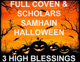 Haunted Scholars Coven Favor Power Gifts 3 Blessings Samhain Halloween Magick - £263.09 GBP