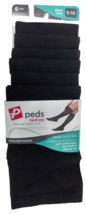 3Pk x 6PAIRS=18 Pairs Peds Ladies Trouser Socks Non Binding Black Shoe S... - $27.60