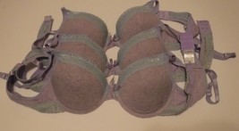 Platinum Lingerie Bras set of 3 Purple size 36B New without tags - £18.64 GBP