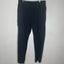 Tru-Spec Tactical Cargo Pants 40 x 34 Black Ripstop Military Utility Mens - $29.00