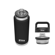 Rambler 18 Oz Bottle, Vacuum Insulated, Stainless Steel With Chug Cap, (... - $35.99