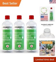 Eco-Friendly 3 x 1 Liter Ethanol Fuel for Tabletop Fireplaces and Burners - $55.50