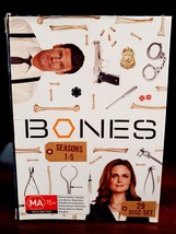 LIKE NEW TV series-Bones-complete Season 1-5 boxset/29 DVD/PAL Region 4 bundle - £20.49 GBP