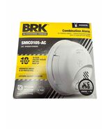 NEW BRK SMIC0105-AC Combination Smoke &amp; Carbon Monoxide CO Alarm 10yr - $44.54
