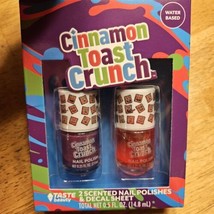 Taste Beauty Cinnamon Toast Crunch Purple Scented Nail Polishes &amp; Sticke... - €8,44 EUR