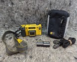 Minolta Weathermatic DUAL 35 Underwater 35mm Camera w/ Bag &amp; Batteries (T2) - £31.92 GBP