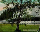 Vtg Cartolina - Il Hotel - Sol Duc Hot Molle Clallam Contea Washington N... - $13.27