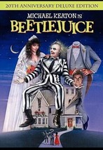 BEETLEJUICE DVD ~ 20th ANNIVERSARY DELUXE EDITION ~ FAST SHIPPING !! - £5.40 GBP