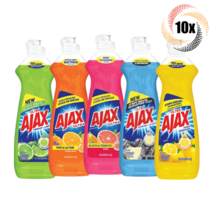 10x Bottles Ajax Ultra Variety Scent Liquid Dish Soap | 14 fl oz | Mix &amp; Match! - £28.00 GBP