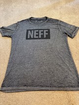 NEFF Men&#39;s Simple Graphic Logo Short Sleeve T-Shirt Gray X-Large NWOT - $14.99