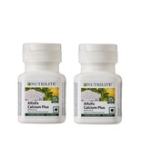 Amway Nutrilite Alfalfa Calcium Plus - 90 pcs (Pack Of 2)Free shipping w... - £33.28 GBP