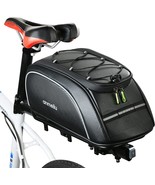 Bike Rack Bag Bicycle Bag Bike Trunk Bags Rear Rack Pack Carrier Pannier... - £38.45 GBP