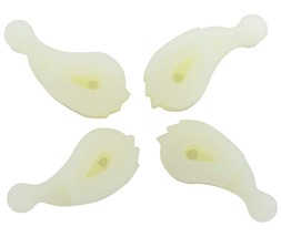 4xOEM Agitator Dogs for Whirlpool LA8800XTW0 LA8860XWQ0 LA9480XWN2 LLR61... - $20.69