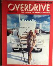 OVERDRIVE vintage Trucking Magazine  February 1973 - £27.68 GBP