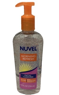 SHIP24H-Nuvel Morning Refresh Facial Cleanser Oil Free W/Ginseng &amp; Vitam... - £8.92 GBP