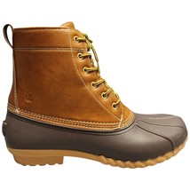 Lands&#39; End Haze Duck Boots Mens US 11D Multi Water Resistant Workwear Ro... - $39.29