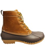 Lands&#39; End Haze Duck Boots Mens US 11D Multi Water Resistant Workwear Ro... - $39.29