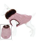Pet Life &#39;Beautifur&#39; Elegant Boxed Designer Fashion Mink Fur Dog Coat Ja... - £22.01 GBP+