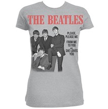 Ladies The Beatles Please Me John Lennon Official Tee T-Shirt Womens Girls - $34.07+