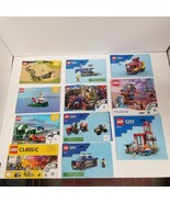 Lego Instructions Manual Lot of 11, Creator, City, Disney, Spiderman - £11.62 GBP