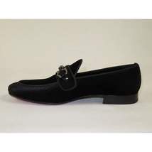 Men's GENIO Velvet Upper Leather Red Sole Shoes Turkey 120194637 Black image 4