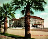 Vtg Postcard 1910 - The Virginia Hotel - Long Beach, CA - M. Rieder Pub - £9.30 GBP