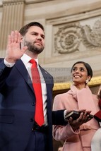 J.D. Vance Being Sworn In As Vice President 2025 Inauguration 4X6 Photo - $8.99