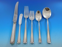 Scroll and Bead by Blackinton Sterling Silver Flatware Set for 8 Service 53 pcs - £2,453.99 GBP