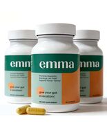 3 BOTTLES Emma Gut Health Supplement | Probiotic Capsules for Bloating &amp;... - $29.00