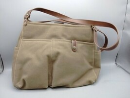 Fossil Purse No. 054 Original Premium Canvas And Leather Bag Purse - $17.81
