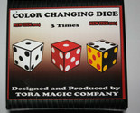 Color Changing Dice by Tora Magic - Trick - £104.34 GBP