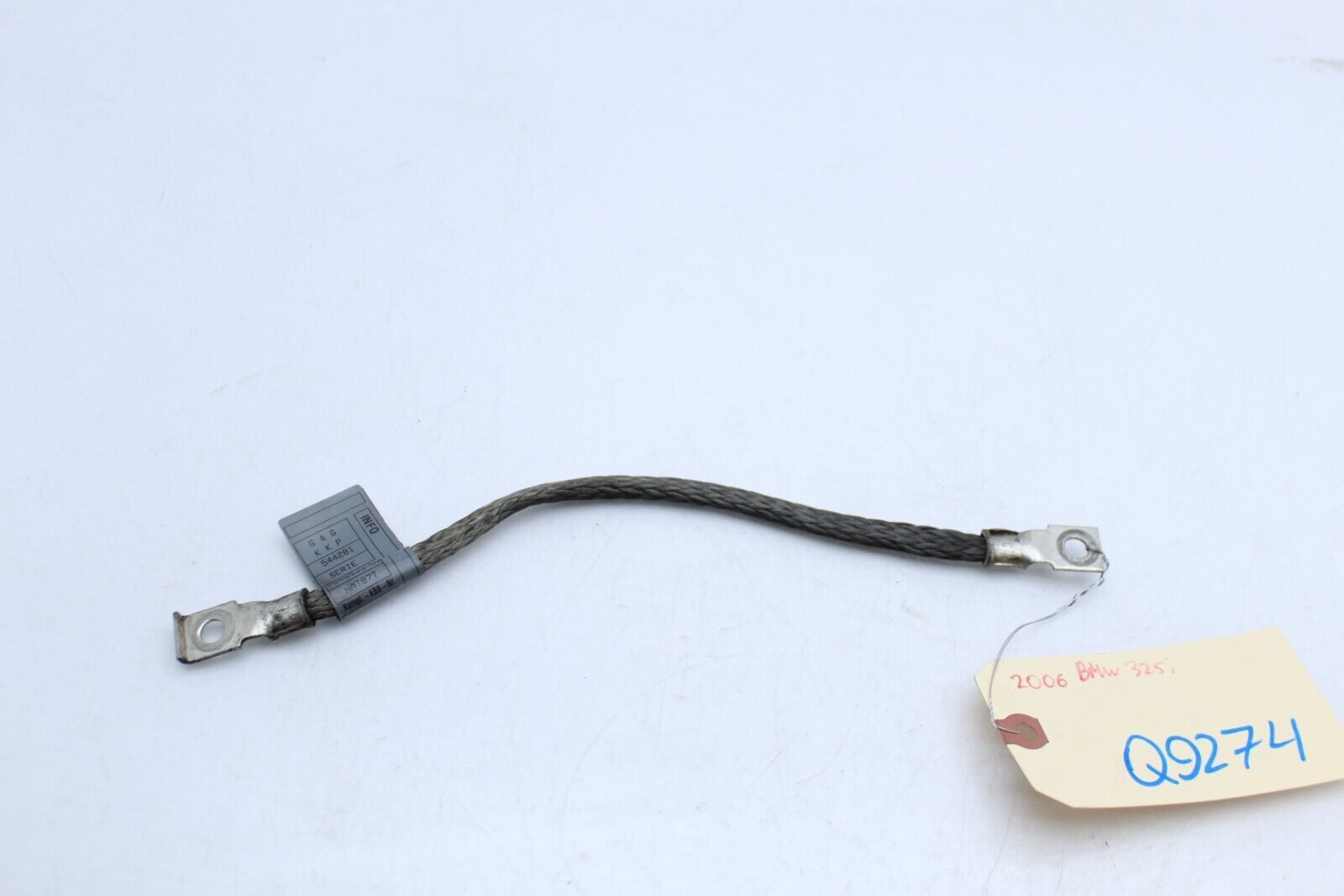 06-11 BMW E90 325I 328I 3.0L N52 GROUND CABLE Q9274 - $42.96