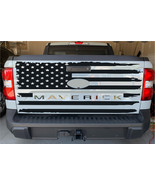 Premium Tailgate Sticker Compatible With Maverick USA Flag Design Decal Man Gift - $109.00