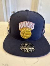 NY Knicks Fitted Cap Size 7 3/8   50th Anniversary  - £27.70 GBP