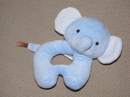 Fisher Price Mattel My Little Snugamonkey Stuffed Plush Baby Elephant Rattle Toy - £22.09 GBP