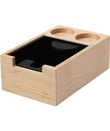 MUVNA Espresso Knock Box, Coffee Organizer, Tamping Station, Maple Wood - $59.39