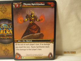 2007 World of Warcraft TCG Dark Portal card #236/319: Thysta Spiritlasher - £1.18 GBP