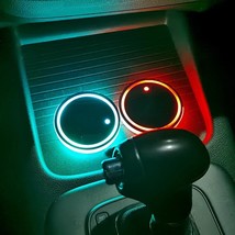 Car Interior LED Light Cup Holder  Mat For  C-Quatre C-Triomphe Pico C1 C2 C3 C4 - £72.24 GBP