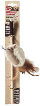 Interactive Squeaking Mouse Teaser Wand Cat Toy - £7.05 GBP+