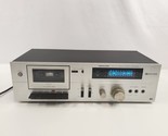 Realistic SCT-22 Stereo Cassette Deck Tape Player Silver Vintage Tested ... - $77.39