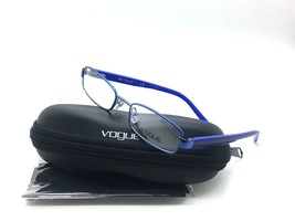 Vogue kids Blue Rectangular Authentic Eyeglasses VO 3866 877 48-17-130mm Metal - £38.12 GBP