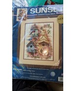 Dimensions Sunset Cross Stitch Kit &quot;New Home&quot; 2004 New-Unopened 14ct 13715 - £52.62 GBP