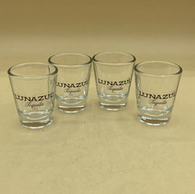 Lunazul Tequila Mexican Clear Shot Glasses LOT 4 - $17.81